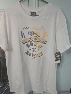 BORN X RAISED White LA 2020 Champions Graphic Tee